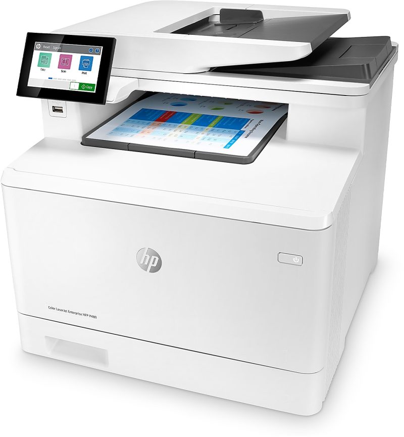 HP LaserJet Enterprise MFP M480f Laser All-In-One Color Printer - Image 3