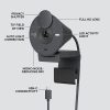 Logitech® Brio 300 HD Webcam With Privacy Shutter, Graphite - Image 6