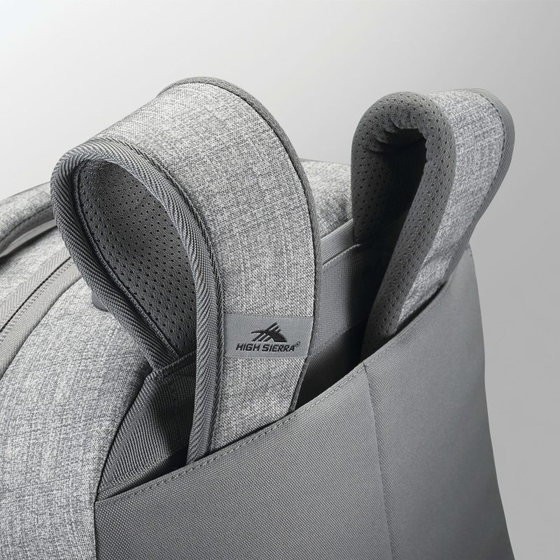 High Sierra Powerglide Pro Backpack With 15.6" Laptop Pocket, Silver - Image 5