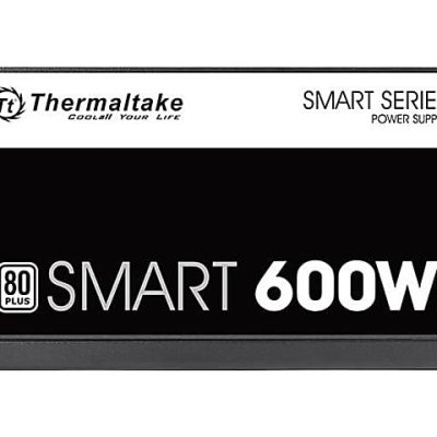 Thermaltake SMART SP-600AH2NKW - Power supply (internal) - ATX12V 2.3 - 80 PLUS - AC 100-240 V - 600 Watt - active PFC - United States - black