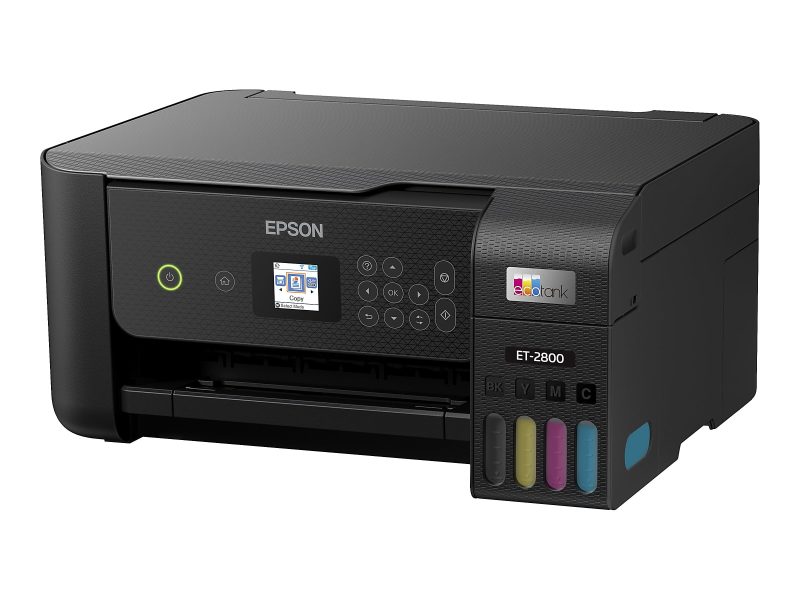 Epson® EcoTank ET-2800 All-in-One Supertank Color Printer, Black - Image 9