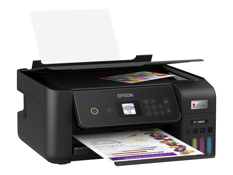 Epson® EcoTank ET-2800 All-in-One Supertank Color Printer, Black - Image 10