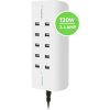 Belkin RockStar 10-Port USB Charging Station - 1 Pack - 120 W - 120 V AC, 230 V AC Input - 5 V DC/2.40 A Output - Image 8