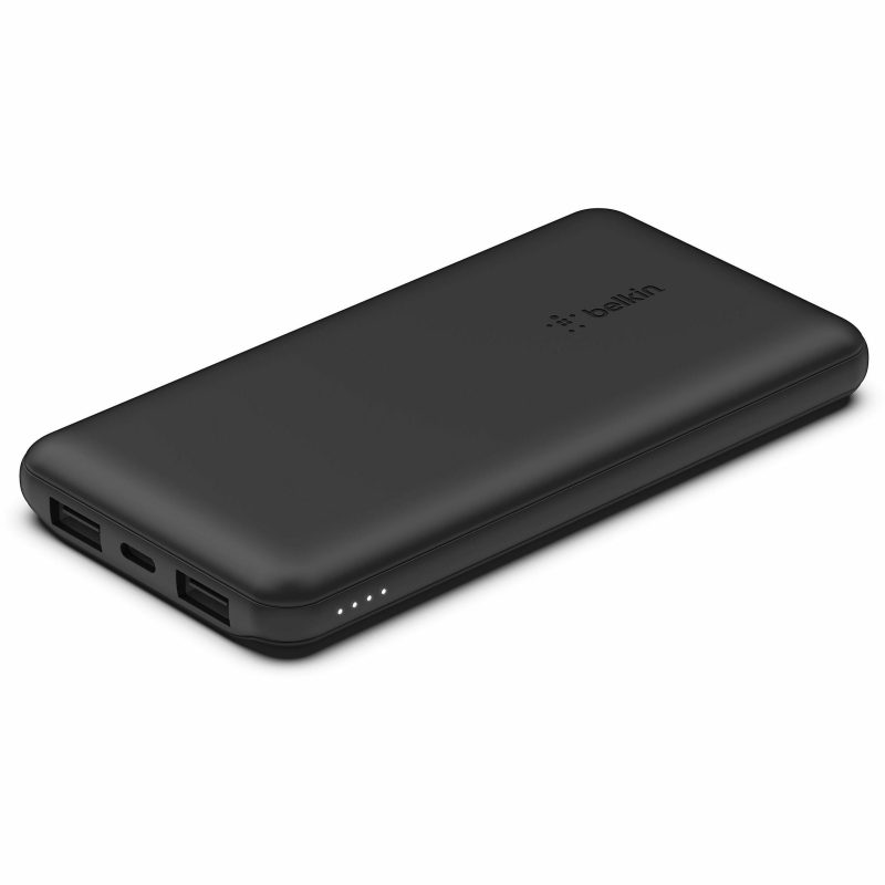 Belkin BoostCharge USB-C Portable Charger 10K Power Bank With 1 USB-C Port and 2 USB-A Ports & Included USB-C To Cable, Black - Image 2