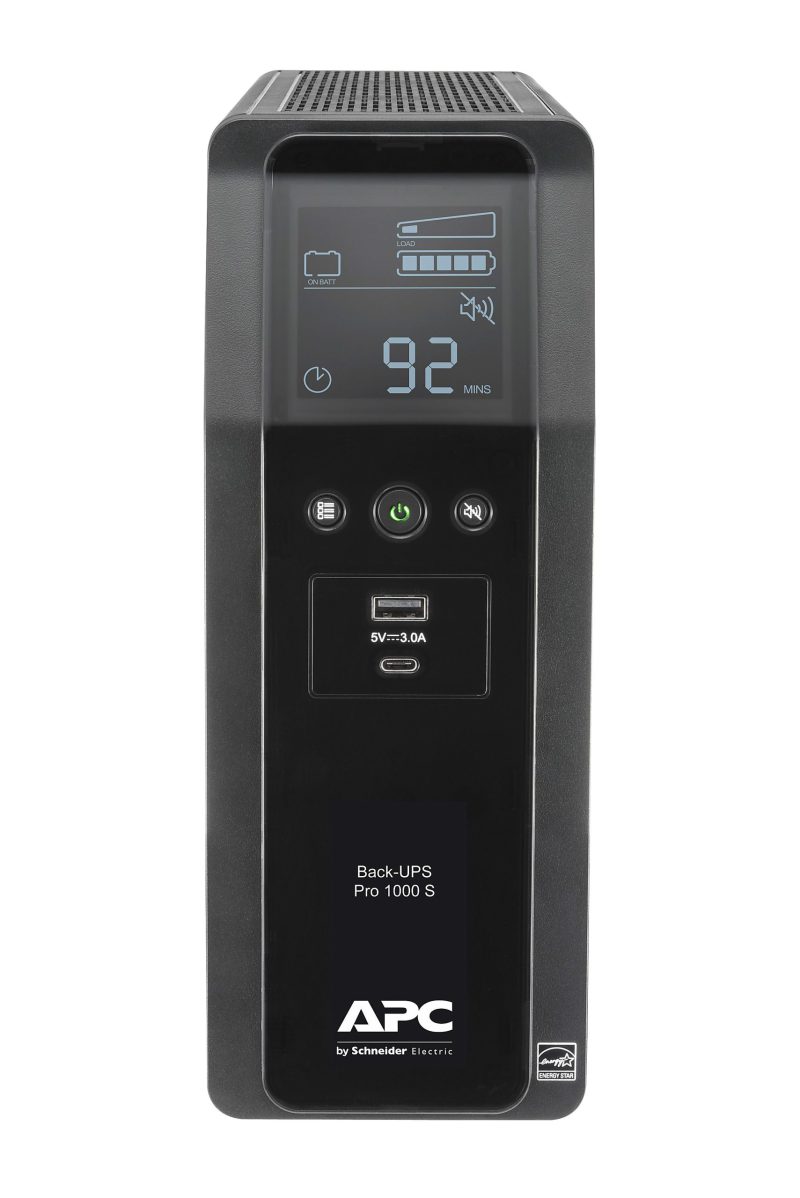 APC BR1000MS Back-UPS Pro 10-Outlet UPS, 1,000VA/600 Watts - Image 2