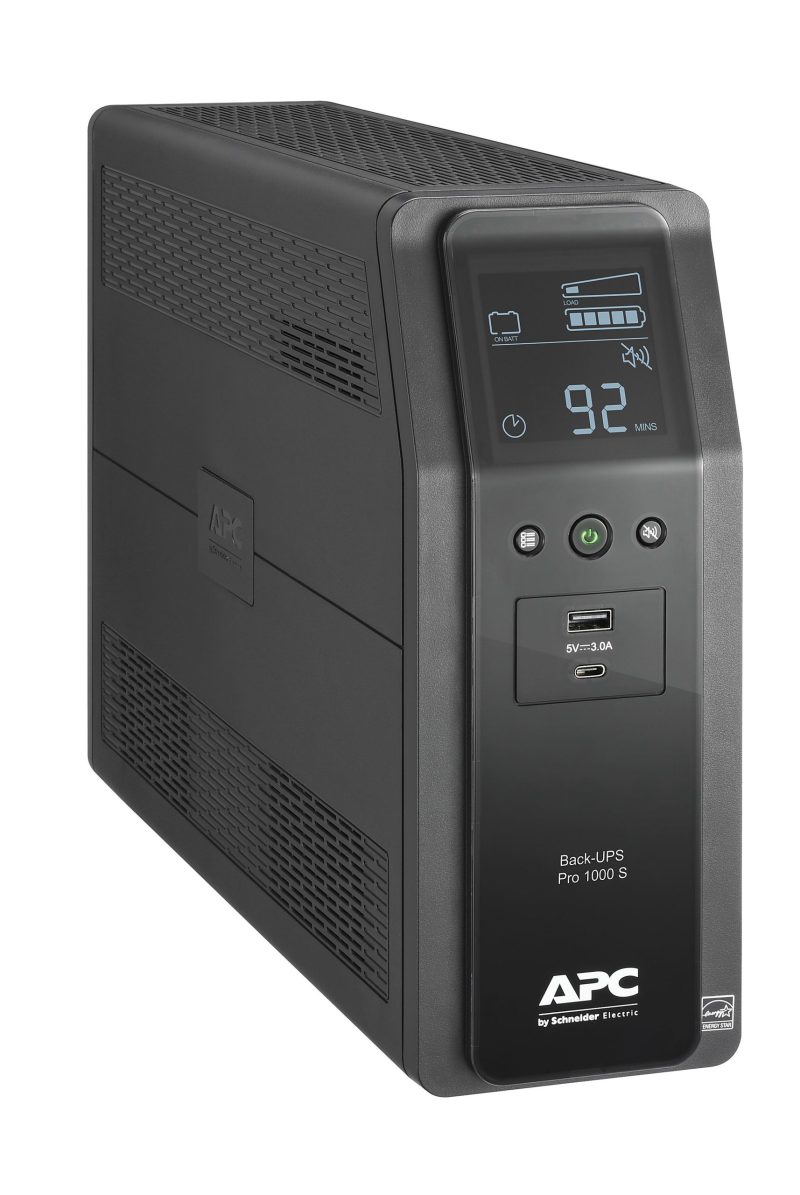 APC BR1000MS Back-UPS Pro 10-Outlet UPS, 1,000VA/600 Watts - Image 4