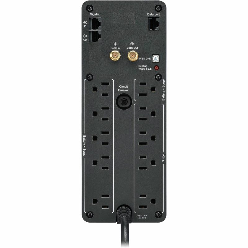 APC BR1000MS Back-UPS Pro 10-Outlet UPS, 1,000VA/600 Watts - Image 10
