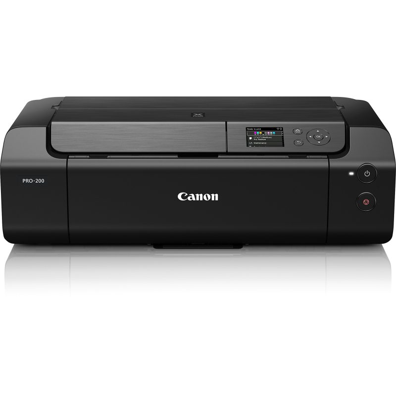 Canon® PIXMA™ PRO-200 Professional Wireless Inkjet Photo Color Printer - Image 2