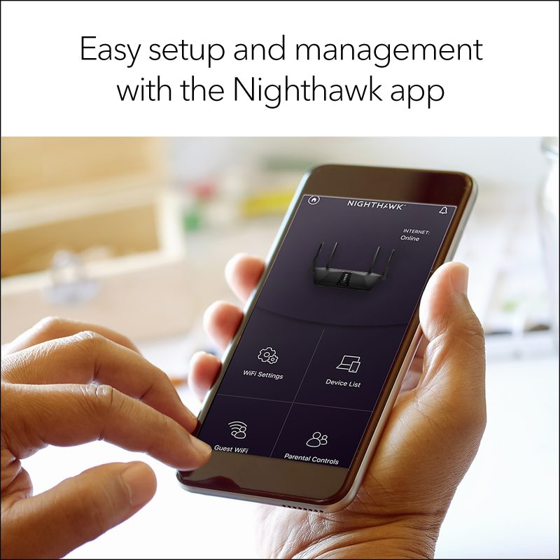 Netgear® Nighthawk AX6 Wireless Wi-Fi 6 Stream Router, RAX50-100NAS - Image 5