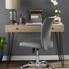 Realspace® Callay 42"W Writing Desk, Blonde Oak/Black - Image 5