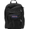 JanSport Big Student Backpack with 15" Laptop Pocket, Black