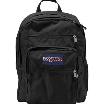 JanSport Big Student Backpack with 15" Laptop Pocket, Black