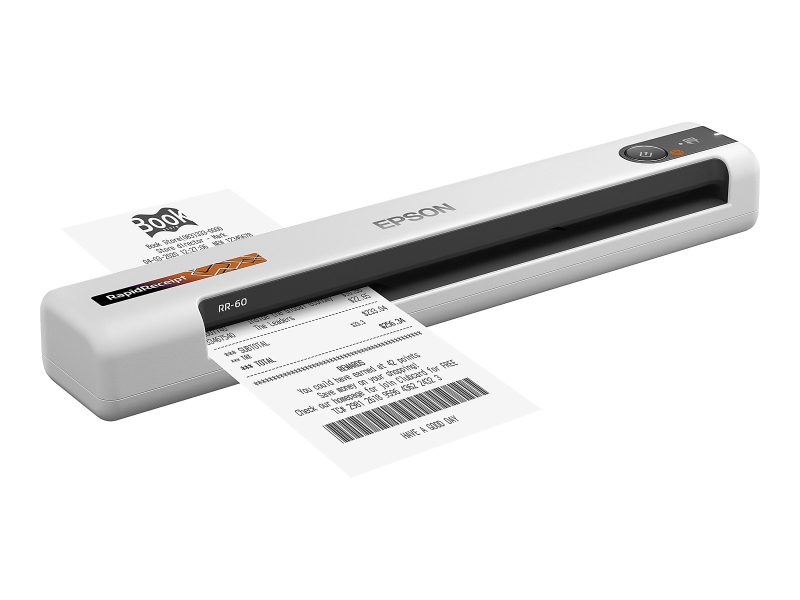 Epson® RapidReceipt™ Mobile Receipt And Color Document Scanner, RR-60 - Image 9
