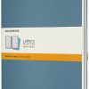 Moleskine Cahier Journals, Extra Large, 7.5" x 10", Ruled, 120 Pages, Brisk Blue, Set Of 3 Journals
