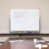 Mind Reader Magnetic Double-Sided Dry-Erase White Board with Base and Wheels, 73-1/2"H x 21"W x 49-1/2"H, White - Image 5