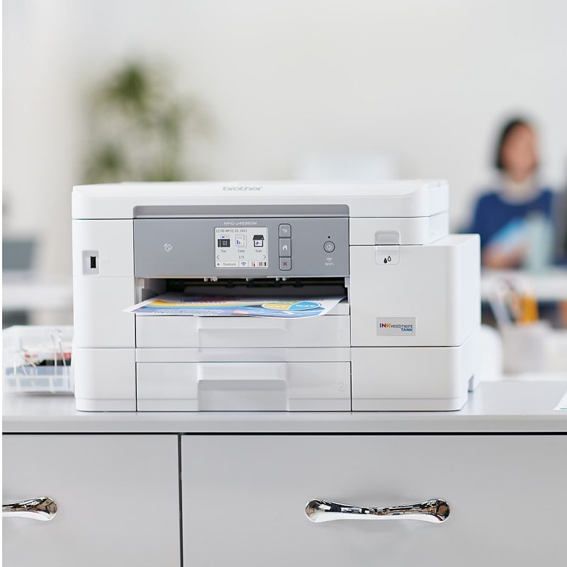 Brother® INKvestment Tank MFC-J4535DW Wireless Inkjet All-In-One Color Printer - Image 8