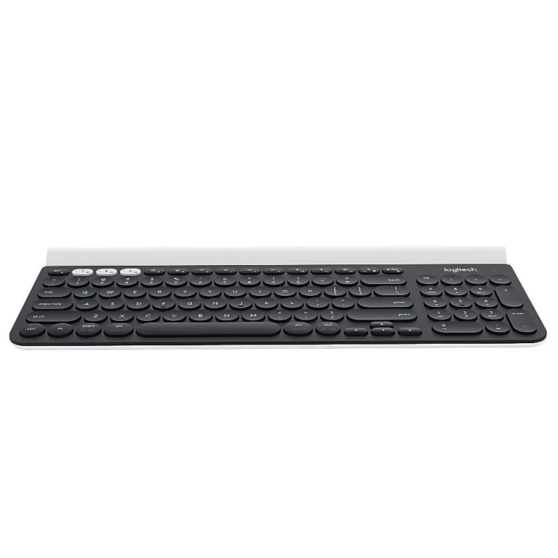 Logitech® K780 Multi-Device Wireless Keyboard, Full Size, Black/White, 920-008149 - Image 2