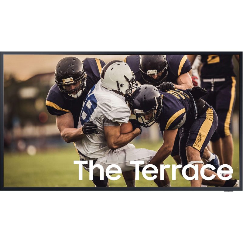 Samsung The Terrace LST7T QN55LST7TAF 54.6" Smart LED-LCD TV - 4K UHDTV - Titan Black - Quantum Dot LED Backlight - Bixby, Google Assistant, Alexa Supported - 3840 x 2160 Resolution