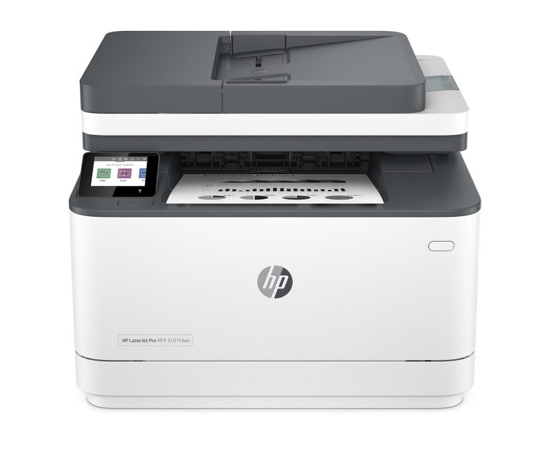 HP LaserJet Pro MFP 3101fdw Wireless Laser All-in-One Monochrome Printer - Image 3