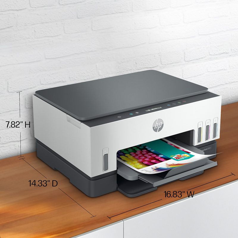 HP Smart Tank 6001 Wireless All-In-One Cartridge-Free Ink Tank Color Printer with Up to 2 Years of Ink Included (2H0B9A) - Image 5
