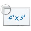 3M™ Porcelain Magnetic Dry-Erase Whiteboard, 36" x 48", Aluminum Frame With Silver Finish - Image 2