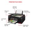 Canon® PIXMA™ G3270 MegaTank Wireless Inkjet All-In-One Color Printer, Black - Image 4