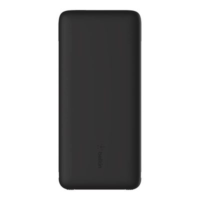 Belkin BoostCharge Plus 10K USB-C Power Bank with Integrated Cables - Black