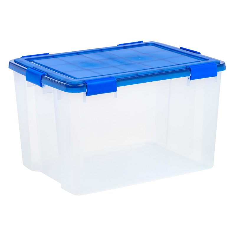 Iris® 74 Qt [18.5 GAL] Element Resistant Ultimate Clear Storage Box - Image 10