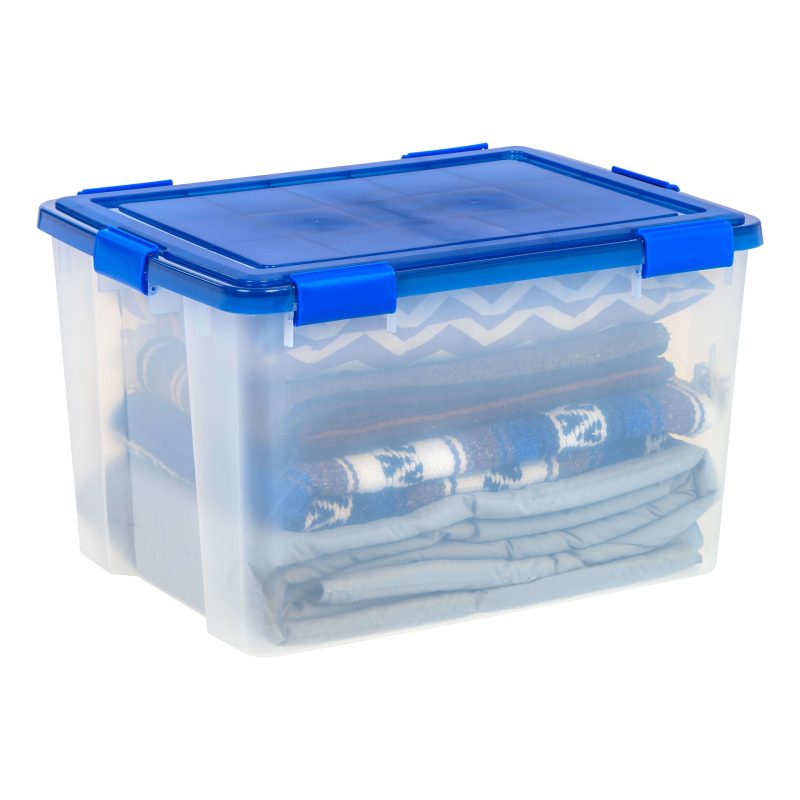 Iris® 74 Qt [18.5 GAL] Element Resistant Ultimate Clear Storage Box - Image 11