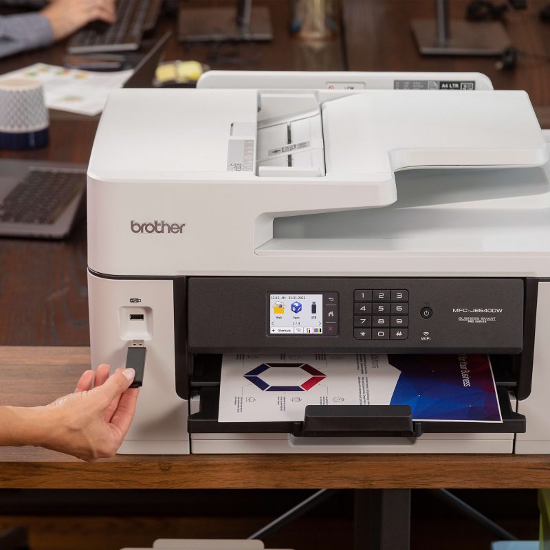 Brother® MFC-J6540DW Wireless Inkjet Multifunction Color Printer - Image 5