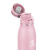 Takeya Traveler Flip Water Bottle, 17 Oz, Blush - Image 2