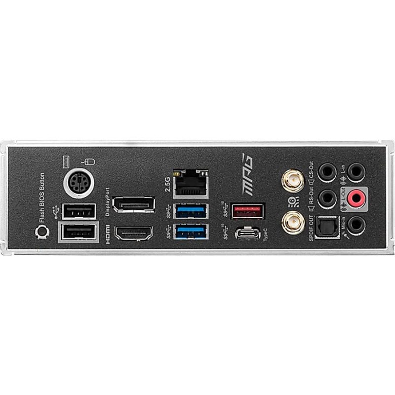 MSI MPG B550 GAMING EDGE WIFI Desktop Motherboard - AMD B550 Chipset - Socket AM4 - ATX - 128 GB DDR4 SDRAM Maximum RAM - DIMM, UDIMM - 4 x Memory Slots - 2.5Gigabit Ethernet - IEEE 802.11 a/b/g/n/ac/ax - HDMI - DisplayPort - 6 x SATA Interfaces - Image 5