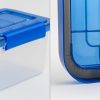 Iris Ultimate Weathertight Storage Boxes, 11-1/2”L x 12-7/16”W x 10-1/4”H, 6.5 Qt, Clear, Set Of 5 Boxes - Image 7