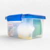 Iris Ultimate Weathertight Storage Boxes, 11-1/2”L x 12-7/16”W x 10-1/4”H, 6.5 Qt, Clear, Set Of 5 Boxes - Image 9