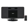 JENSEN Bluetooth JBS-300 Wall-Mountable Music System With CD Player And AM/FM Radio, 9.33"H x 14.84"W x 3.54"D, Black