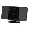 JENSEN Bluetooth JBS-300 Wall-Mountable Music System With CD Player And AM/FM Radio, 9.33"H x 14.84"W x 3.54"D, Black - Image 2