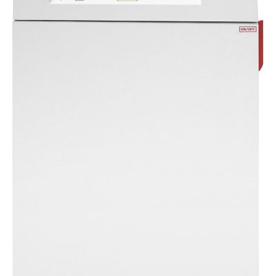 ideal 2445 Cros-Cut Commercia Paper Shredder, Made in Germany, Continuous Operation, 6 to 8 Sheet Feed Capacity, 9-Gallon Bin, Shreds Staples/Paper Clips/Credit Cards, P-5 Security