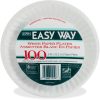 AJM Green Label Paper Plates, 6", White, Box Of 1,000 Plates - Image 2