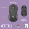 Logitech® Wave Keys MK670 Wireless Ergonomic Keyboard And Signature M550 L Wireless Mouse Combo, Graphite, 920-012059 - Image 7