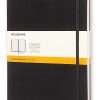 Moleskine Classic Hard Cover Notebook, 7-1/2" x 10", Ruled, 192 Pages, Black