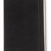 Moleskine Classic Hard Cover Notebook, 7-1/2" x 10", Ruled, 192 Pages, Black - Image 2