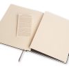 Moleskine Classic Hard Cover Notebook, 7-1/2" x 10", Ruled, 192 Pages, Black - Image 5