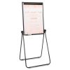 Lorell 2-sided Dry-Erase Easel with Flip-Chart Clip - 36" (3 ft) Width x 24" (2 ft) Height - Melamine Surface - Black Steel Frame - Rectangle - 1 Each - Image 2