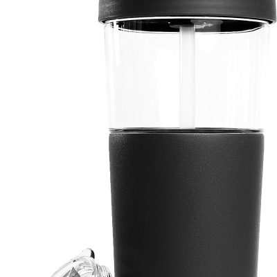 Asobu Marina 2-in-1 Tumbler, 28 Oz, Black
