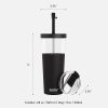 Asobu Marina 2-in-1 Tumbler, 28 Oz, Black - Image 6