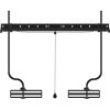 Sanus Depth Adjustable TV Soundbar Mount - Height Adjustable - 32" to 90" Screen Support - 20 lb Load Capacity