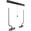 Sanus Depth Adjustable TV Soundbar Mount - Height Adjustable - 32" to 90" Screen Support - 20 lb Load Capacity - Image 2