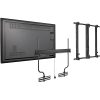 Sanus Depth Adjustable TV Soundbar Mount - Height Adjustable - 32" to 90" Screen Support - 20 lb Load Capacity - Image 4
