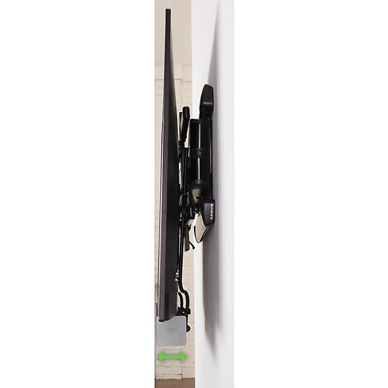 Sanus Depth Adjustable TV Soundbar Mount - Height Adjustable - 32" to 90" Screen Support - 20 lb Load Capacity - Image 8