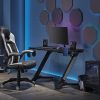 RS Gaming™ Venno 45"W Gaming Computer Desk, Black - Image 10
